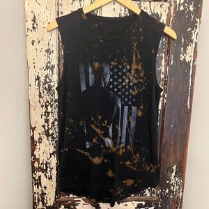 Customized women’s 2 PAC tank.